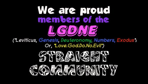 We Are Proud Members Of The LGDNE Straight Community